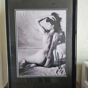 Black and White Framed Art Print